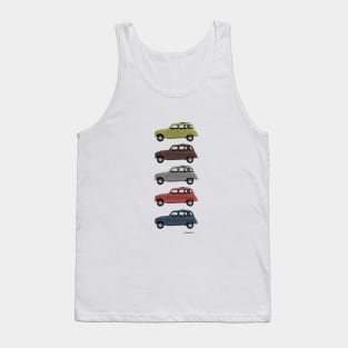 Five Renault 4's Tank Top